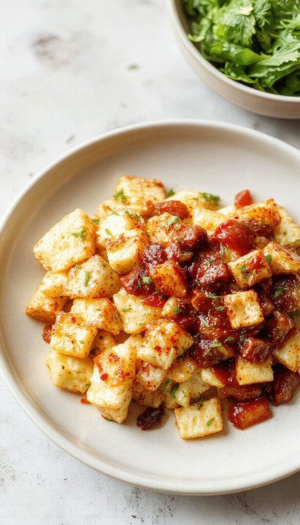 A colorful plate featuring fresh vegetables, lean proteins, and whole grains, showcasing a wholesome clean eating meal plan.