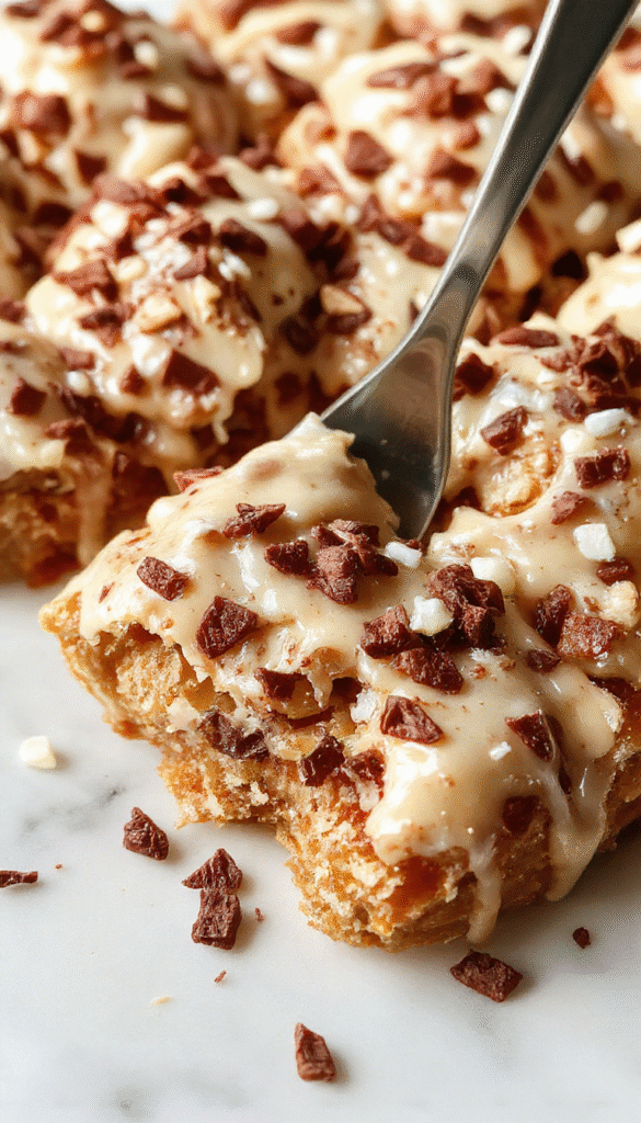Vibrant close-up of a creamy no-bake Moose Farts treat in a transparent glass bowl, topped with colorful sprinkles and graham cracker crumbs, displayed on a rustic wooden table with pastel background, capturing the smooth texture and inviting presentation.
