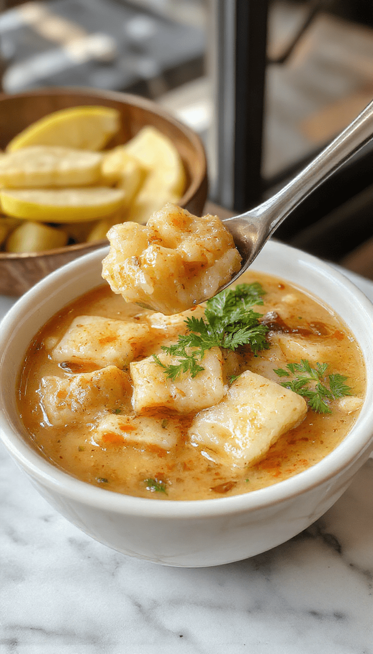 A steaming bowl of wonton soup with golden-brown wontons, vibrant green bok choy, and sliced scallions on top, served in a white ceramic bowl against a rustic wooden table with chopsticks alongside.