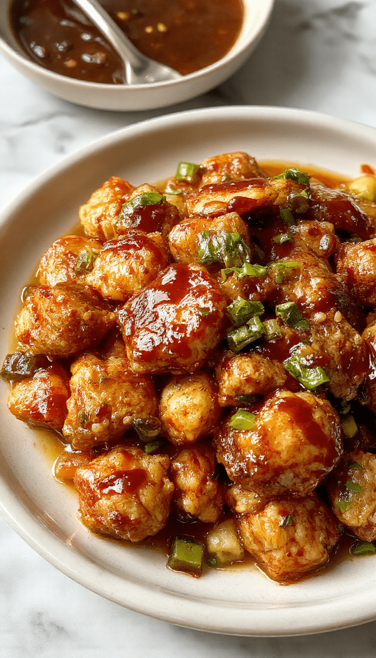 Colorful plate of teriyaki chicken stir fry featuring glossy golden-brown chicken pieces coated in a shiny teriyaki glaze, surrounded by vibrant red bell peppers, green broccoli florets, and crunchy carrots, all arranged neatly on a white ceramic dish with sesame seeds sprinkled on top, emphasizing rich textures and appetizing presentation.
