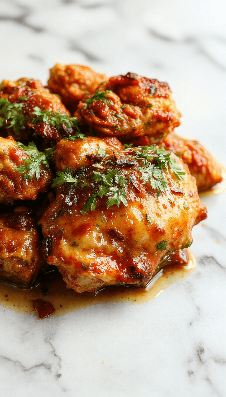 A vibrant plate of Jamaican curry chicken featuring tender chicken pieces coated in a rich yellow curry sauce, garnished with fresh herbs and served alongside fragrant rice on rustic wooden table with colorful Caribbean spices scattered around