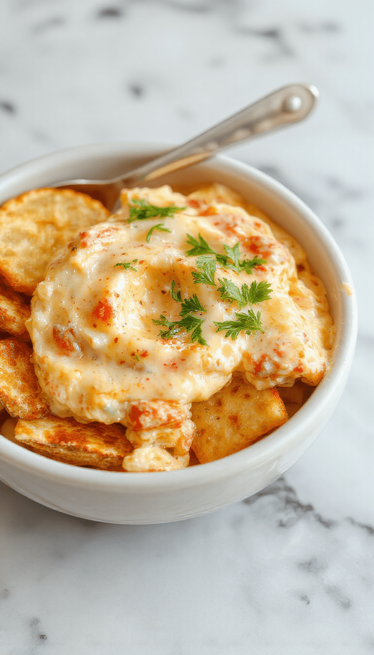 A vibrant bowl of creamy crack corn dip featuring bright yellow corn kernels coated in a rich, cheesy sauce, garnished with chopped green herbs, served with crispy tortilla chips on a rustic wooden table with a colorful backdrop.
